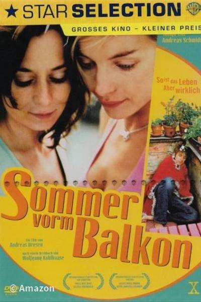 Sommer vorm Balkon