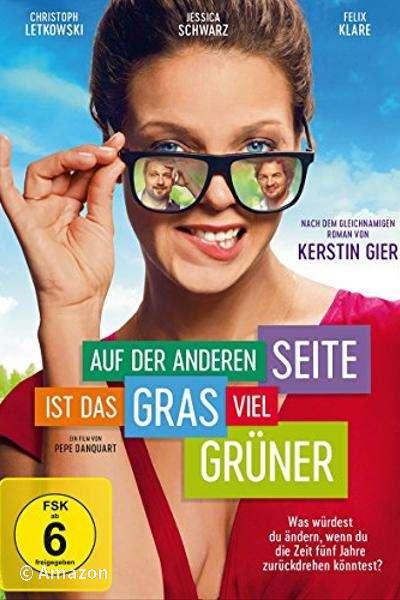 Auf der anderen Seite ist das Gras viel grüner